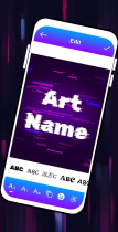 Glitch Name - Art Maker - Android App Screenshot 3