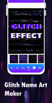Glitch Name - Art Maker - Android App Screenshot 6
