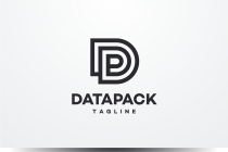 Data Pack Monogram Letter DP PD D P Logo Screenshot 3