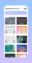 Keyboard For iOS 13 - Android App Template Screenshot 2