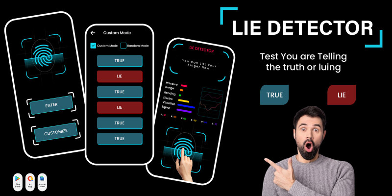 Lie Detector Test Simulador - Android App Template