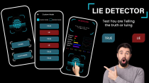 Lie Detector Test Simulador - Android App Template Screenshot 1
