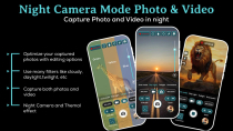 Night Camera Mode - Android App Template Screenshot 1
