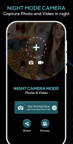 Night Camera Mode - Android App Template Screenshot 2