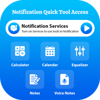 Notification Quick Tool Access - Android Template