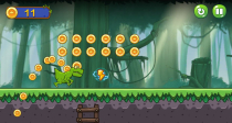 Dino Runner Buildbox Game Template Screenshot 1