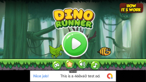 Dino Runner Buildbox Game Template Screenshot 5