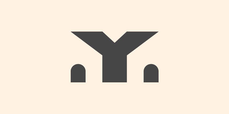 Y Lettermark Minimal Logo Design Template