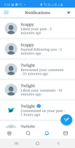  Twlight  - Twitter Clone For Android Screenshot 6