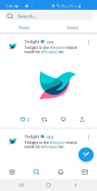  Twlight  - Twitter Clone For Android Screenshot 13