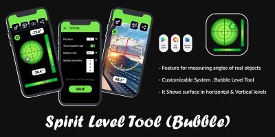 Bubble Level Tool - Android App Template