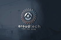 Around Tech Letter A Logo Screenshot 1