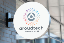 Around Tech Letter A Logo Screenshot 2