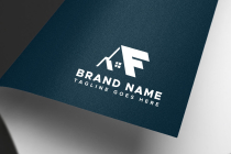 Letter F house logo design template Screenshot 3