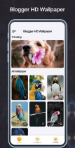 Blogger HD Wallpaper - Android App Source Code Screenshot 1