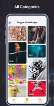 Blogger HD Wallpaper - Android App Source Code Screenshot 2