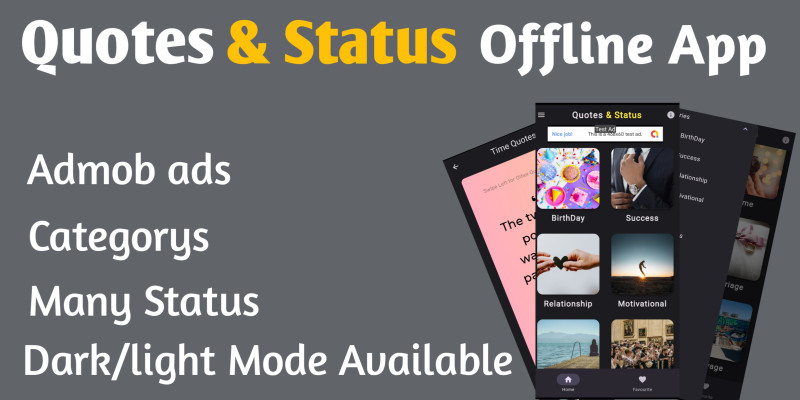 Qoutes And Status Offline Android App