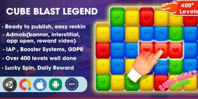 Toy Cube Blast Legend Unity Source Code