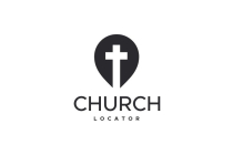 Church Locator vector logo design Screenshot 4