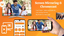Screen Mirroring - Chromecast - Android Screenshot 1