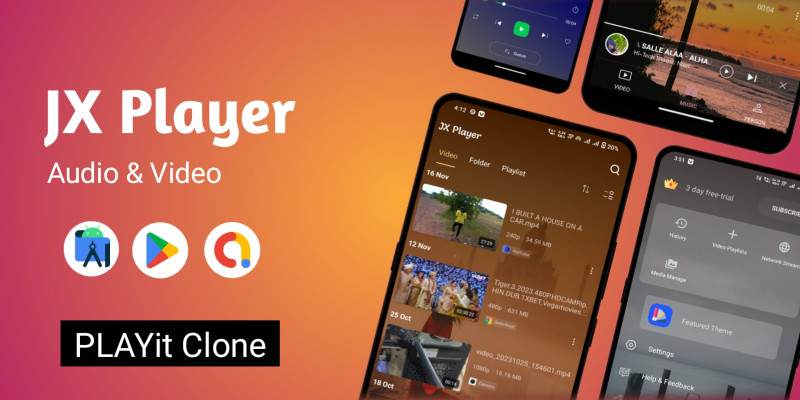 Jx Player - Video And Audio Player Android