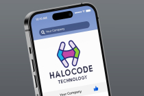 Halo Code Letter H Logo Screenshot 2