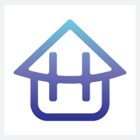 Home Real Estate Letter H Logo