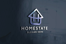 Home Real Estate Letter H Logo Screenshot 2