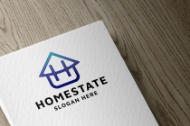 Home Real Estate Letter H Logo Screenshot 3
