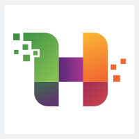 Hyper Media Letter H Logo