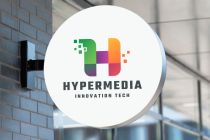 Hyper Media Letter H Logo Screenshot 1