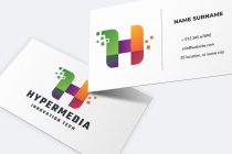 Hyper Media Letter H Logo Screenshot 2