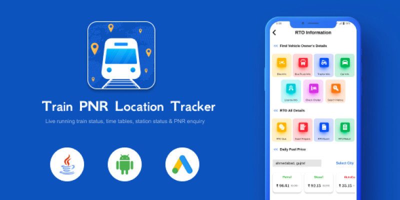 Location My Train - Android App Template