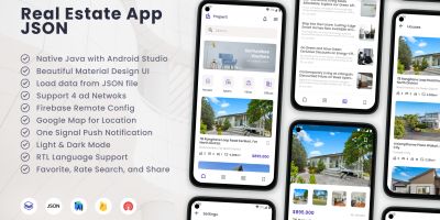 Agen - Real Estate Android App JSON