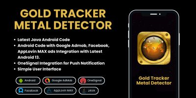 Gold Tracker Metal Detector Android Admob FB ads