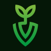 Shield Gardening Plant Logo 