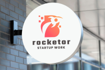 Best Rocketor Letter B Logo Screenshot 2