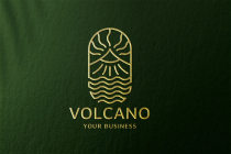 Volcano Mountain Logo Screenshot 3