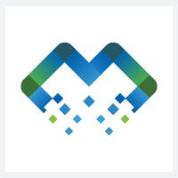 Medianax Letter M Logo