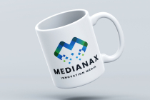Medianax Letter M Logo Screenshot 4