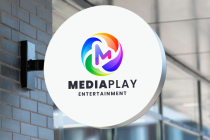 Media Play Letter M Logo Screenshot 2