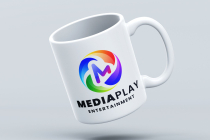 Media Play Letter M Logo Screenshot 4