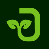 J Letter Plant Nature Green Logo Design Template