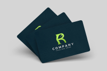 R Letter Plant Leaf Logo Design Template Screenshot 1