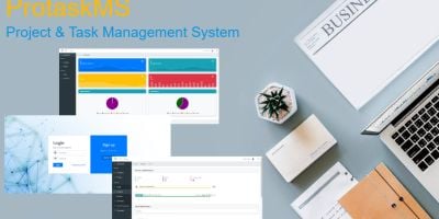 ProtaskMS - Project Management System in Django