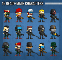 Custom Soldier - Game Sprites Screenshot 3