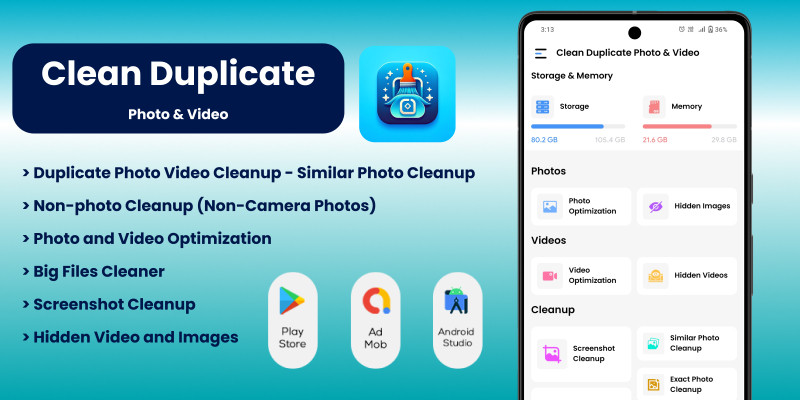 Clean Duplicate Photo And Video - Android