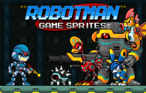 Robotman - Game Sprites Screenshot 1