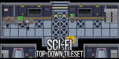 Sci-fi Top Down Tileset