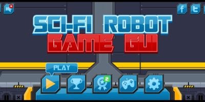 Sci-fi Robot - Game User Interface